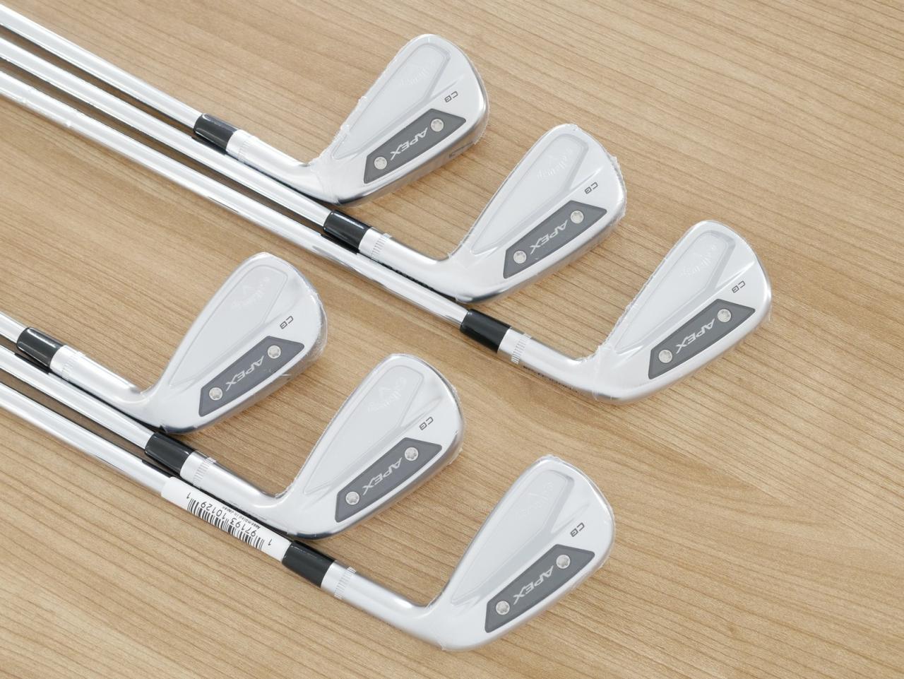 Iron set : Callaway : **ของใหม่ ยังไม่แกะพลาสติก** ชุดเหล็ก Callaway APEX CB Forged (ออกปี 2024) มีเหล็ก 5-10 (6 ชิ้น) ก้านเหล็ก NS Pro 950 NEO Flex S
