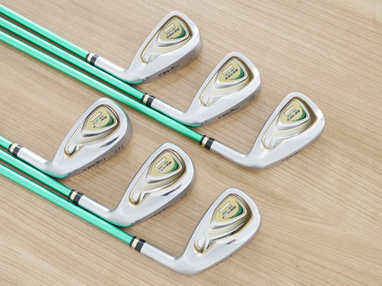 Iron set : Honma : ชุดเหล็ก Honma Beres IE-05 (รุ่นปี 2017 เหมาะกับซีเนียร์) มีเหล็ก 5-10 (6 ชิ้น) ก้าน ARMRQ ∞ (44) Flex R (2 ดาว)