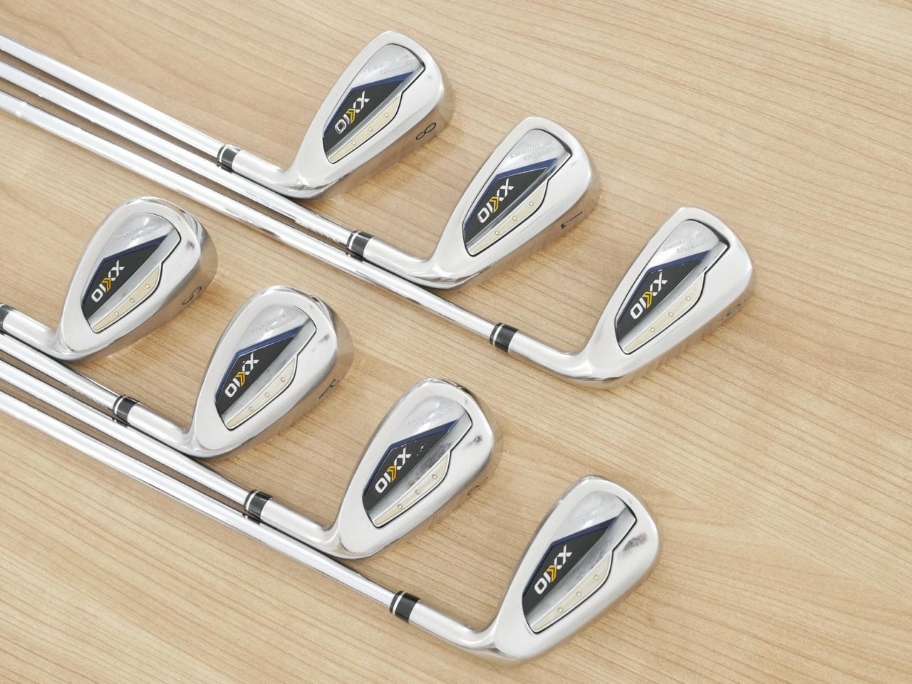 Iron set : XXIO : ชุดเหล็ก XXIO 13 (รุ่นปี 2025 ตีง่าย ไกลมาก) มีเหล็ก 6-Pw,Aw,Sw (7 ชิ้น) ก้านเหล็ก NS Pro 850 DST Flex R