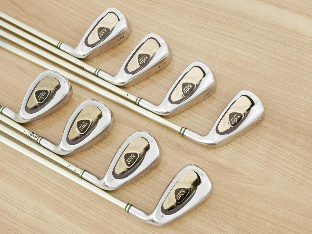 Iron set : XXIO : ชุดเหล็ก XXIO Prime 8 (รุ่นท๊อปสุด ออกปี 2015 ตีง่าย ไกล) มีเหล็ก 5-Pw,Aw,Sw (8 ชิ้น) ก้านกราไฟต์ SP-800 Flex SR