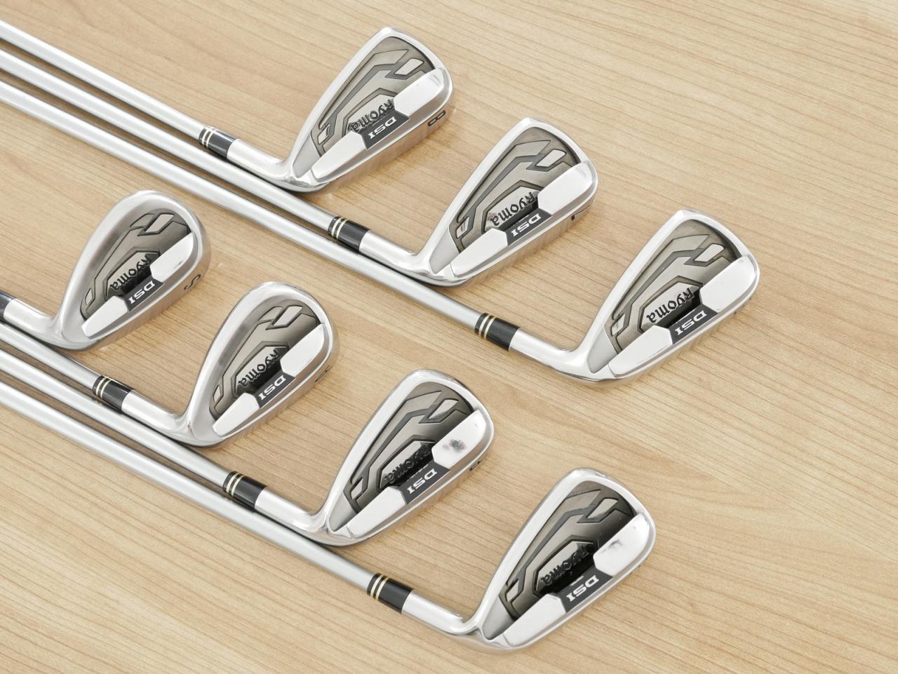Iron set : Other Brand : ชุดเหล็ก Ryoma DSI (ตีง่ายมาก ไกลมากๆ หายากสุดๆ) มีเหล็ก 6-Pw,Aw,Sw (7 ชิ้น เหล็ก 6 ระยะเท่าเหล็ก 5 รุ่นอื่น) ก้านกราไฟต์ Tour AD Flex S