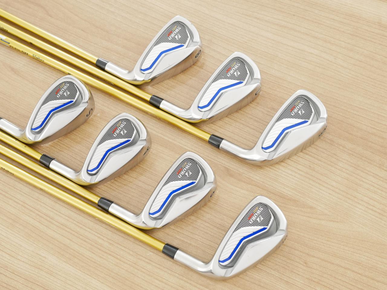 Iron set : Katana : ชุดเหล็ก Katana Sword ATC-589 (ตีง่าย ไกล) มีเหล็ก 6-Pw,Aw,Sw (7 ชิ้น) ก้าน Speeder 589 Flex SR