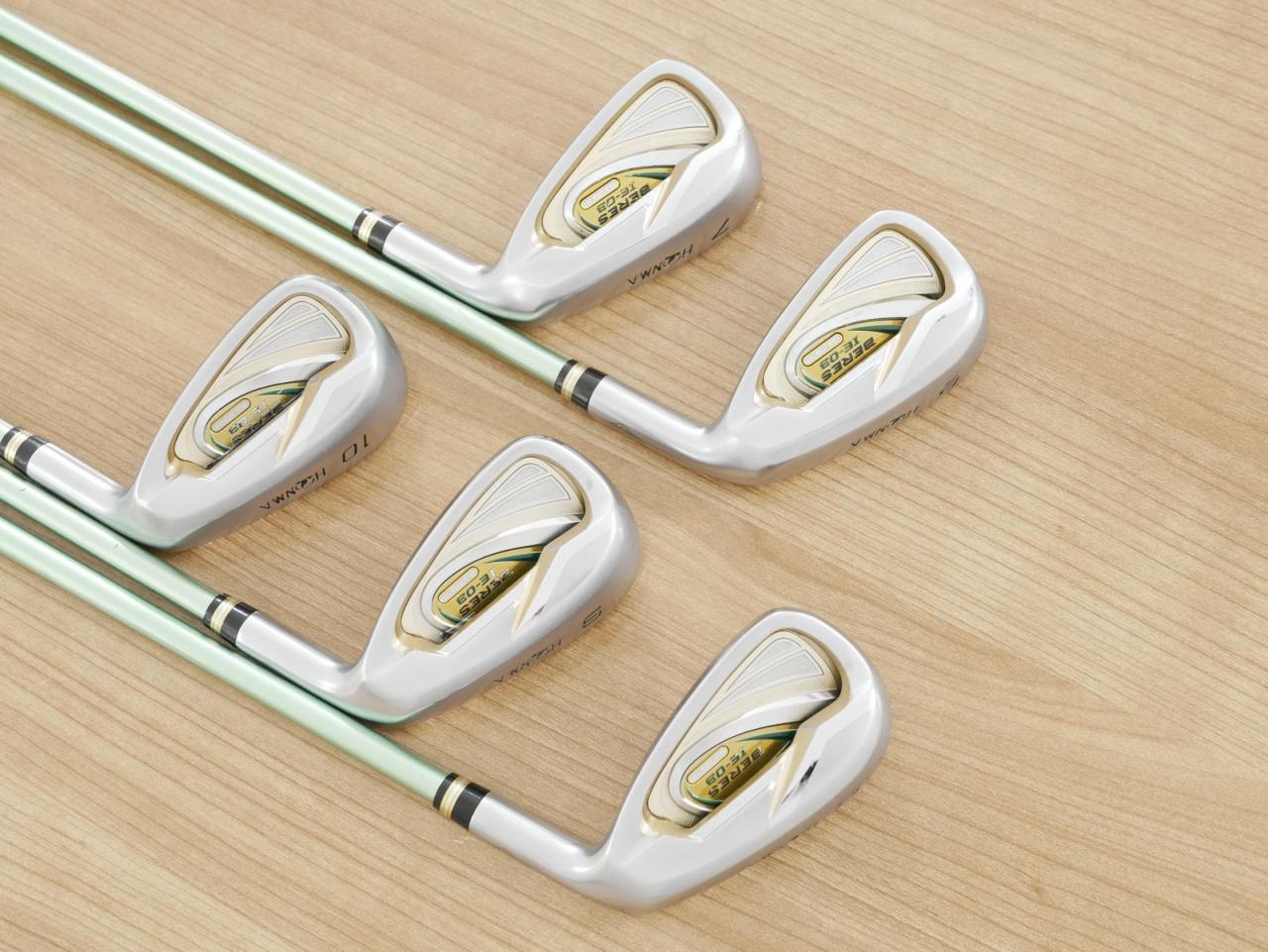 Iron set : Honma : ชุดเหล็ก Honma Beres IE-03 (ออกปี 2016 เหมาะกับซีเนียร์) มีเหล็ก 6-10 (5 ชิ้น) ก้าน ARMRQ 8 (45) Flex R (2 ดาว)