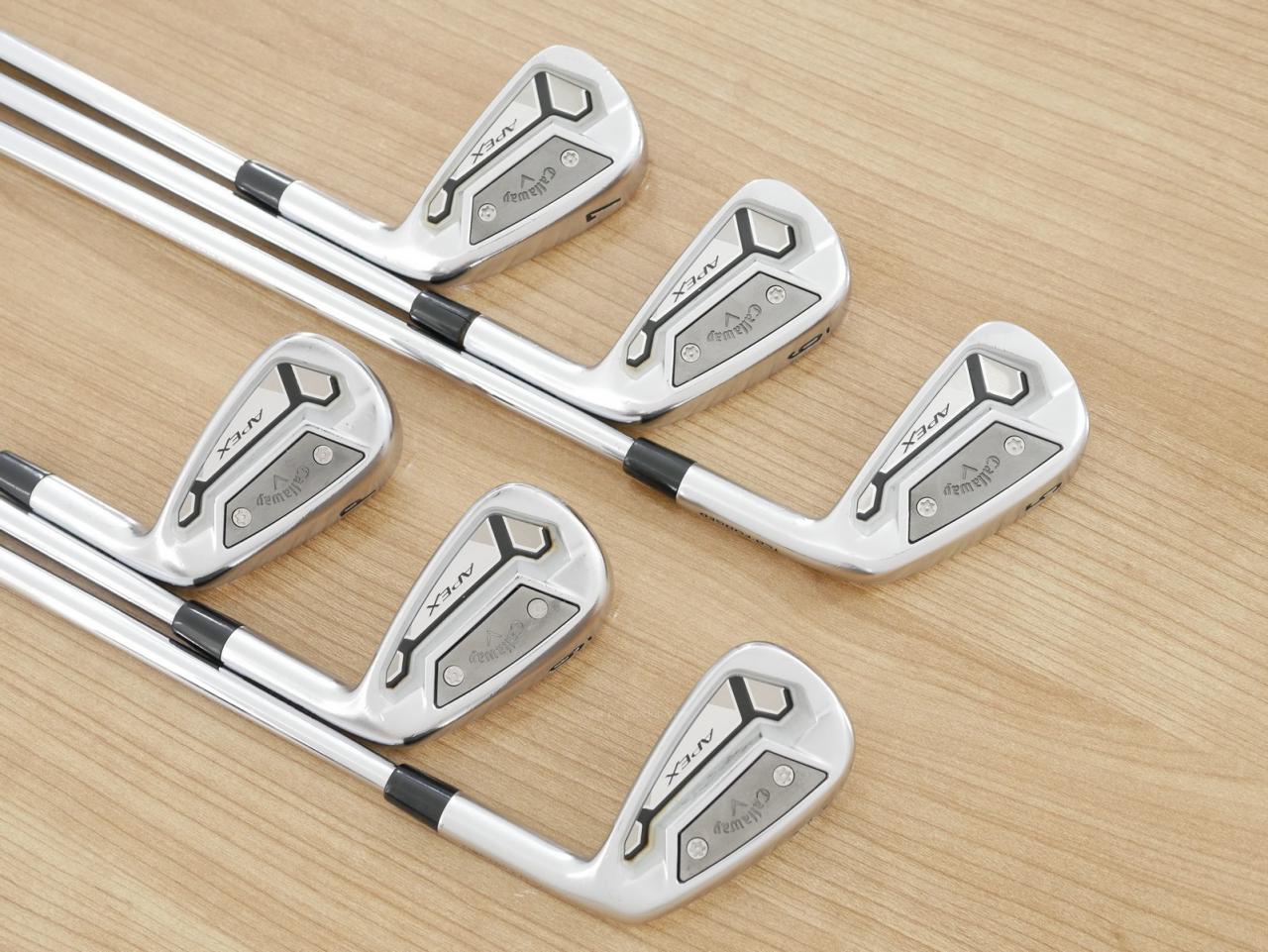 Iron set : Callaway : ชุดเหล็ก Callaway APEX TCB Forged (รุ่นปี 2022) มีเหล็ก 5-Pw (6 ชิ้น) ก้านเหล็ก NS Pro Modus 120 Flex S