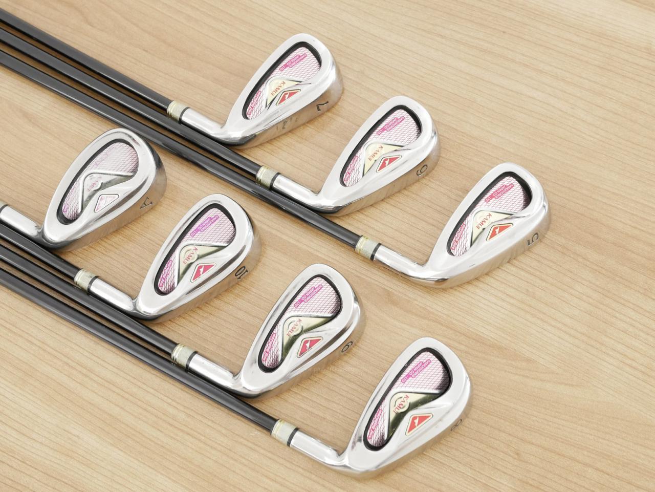 Iron set : Kamuiworks : ชุดเหล็ก Kamuiworks ST PC Maraging Face (หน้าเด้งสุดๆ ตีไกลมาก) มีเหล็ก 5-10,Aw (7 ชิ้น) ก้านกราไฟต์ Flex R
