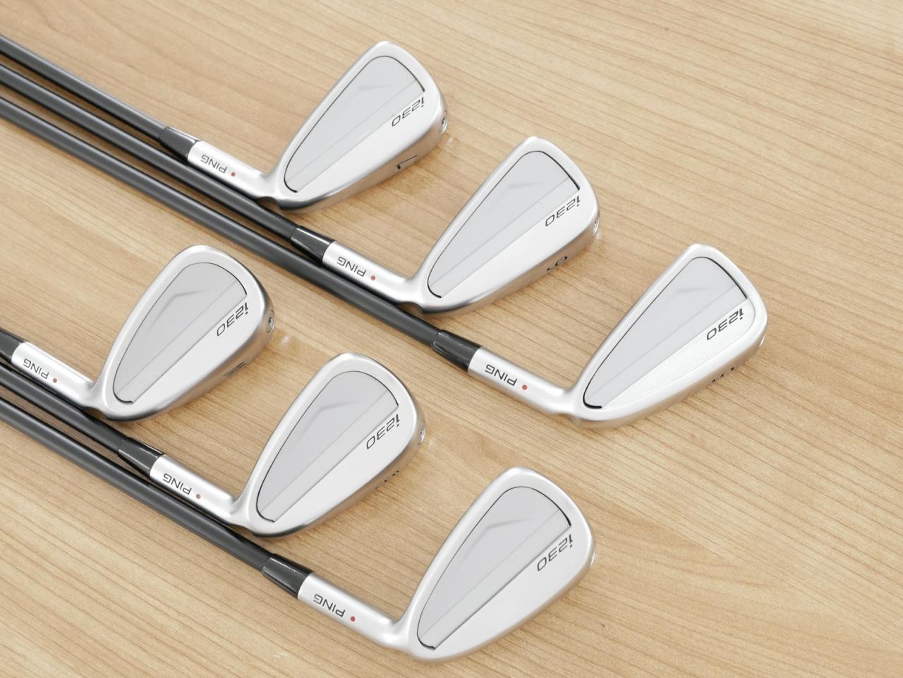 Iron set : Ping : ชุดเหล็ก Ping i230 (ออกปี 2023) มีเหล็ก 5-Pw (6 ชิ้น) ก้านกราไฟต์ KBS PGI 80 Flex S