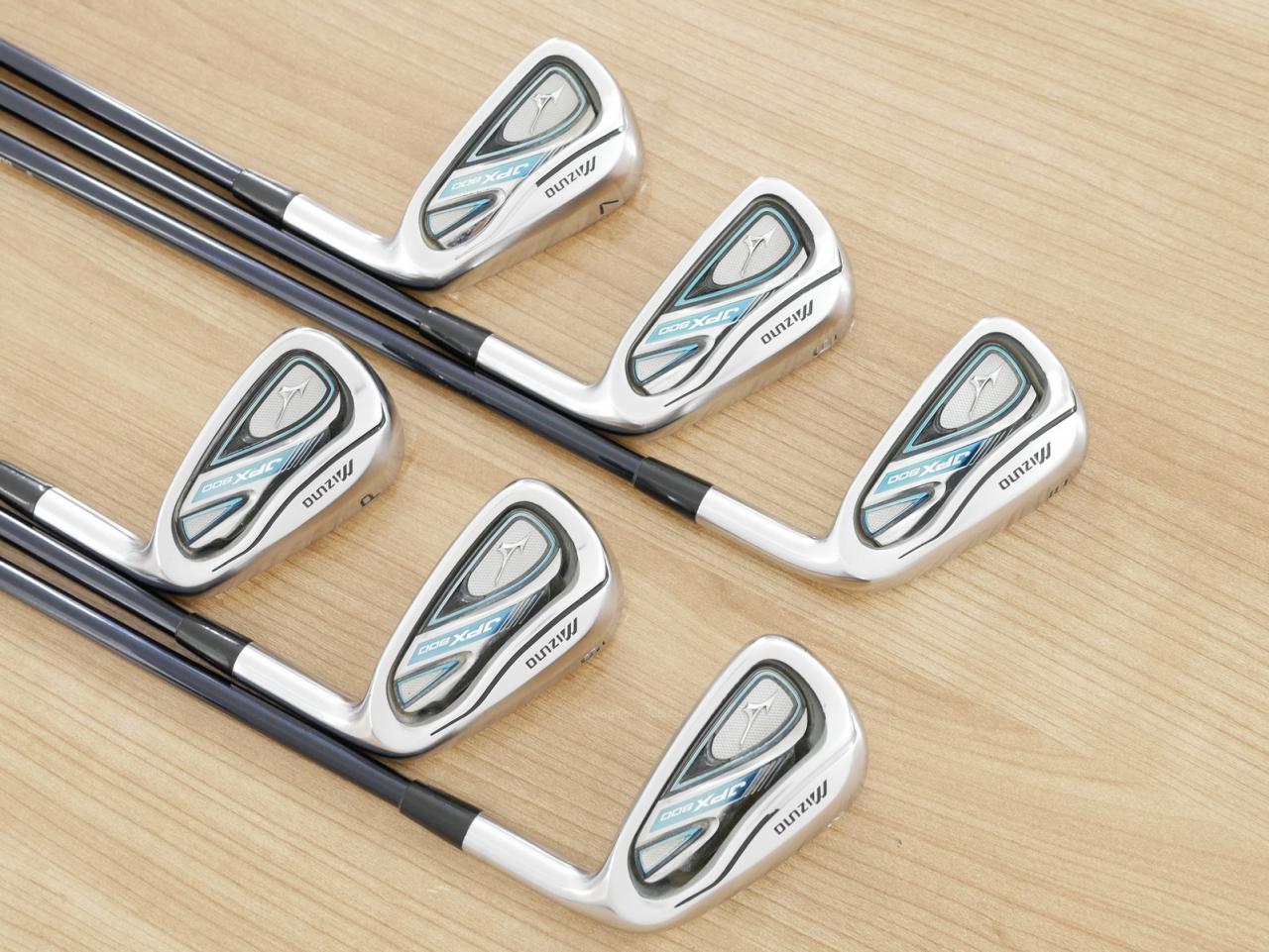 Iron set : Mizuno : ชุดเหล็ก Mizuno JPX 800 มีเหล็ก 5-Pw (6 ชิ้น) ก้านกราไฟต์ Flex R