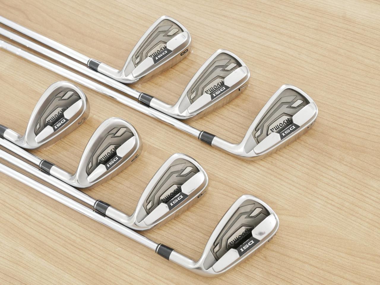 Iron set : Other Brand : ชุดเหล็ก Ryoma DSI (ตีง่ายมาก ไกลมากๆ หายากสุดๆ) มีเหล็ก 6-Pw,Aw,Sw (7 ชิ้น เหล็ก 6 ระยะเท่าเหล็ก 5 รุ่นอื่น) ก้านเหล็ก NS Pro ZELOS 8 Flex R