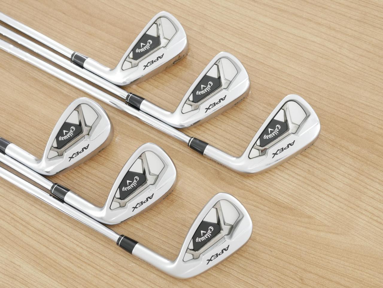 Iron set : Callaway : ชุดเหล็ก Callaway APEX Forged (รุ่นปี 2022) มีเหล็ก 5-Pw (6 ชิ้น) ก้านเหล็ก NS Pro 950 NEO Flex S