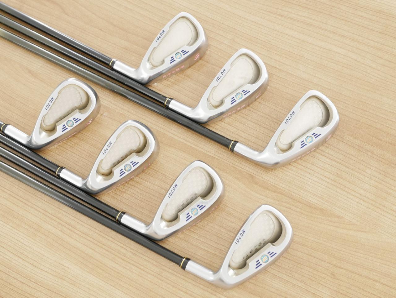 Iron set : Honma : **มีตำหนิ**ชุดเหล็ก Honma Beres MG701 มีเหล็ก 6-11,Sw (7 ชิ้น) ก้าน ARMRQ B49 FLex R (2 ดาว) 