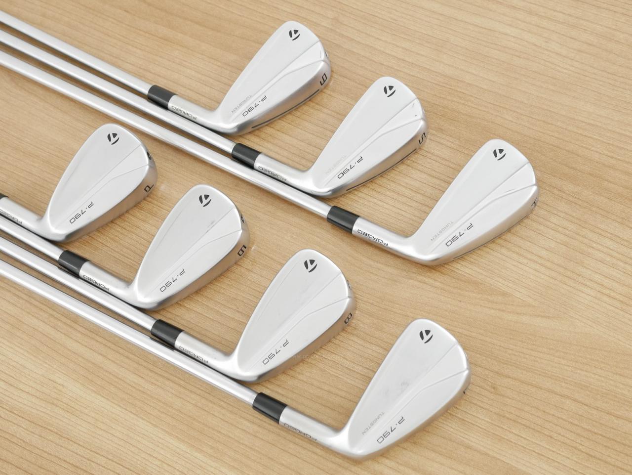 Iron set : Taylormade : ชุดเหล็ก Taylormade P790 (ตัวท้อปสุด ปี 2022 Japan Spec.) มีเหล็ก 4-Pw (7 ชิ้น) ก้านเหล็ก Project X IO 105g 5.5 Flex S