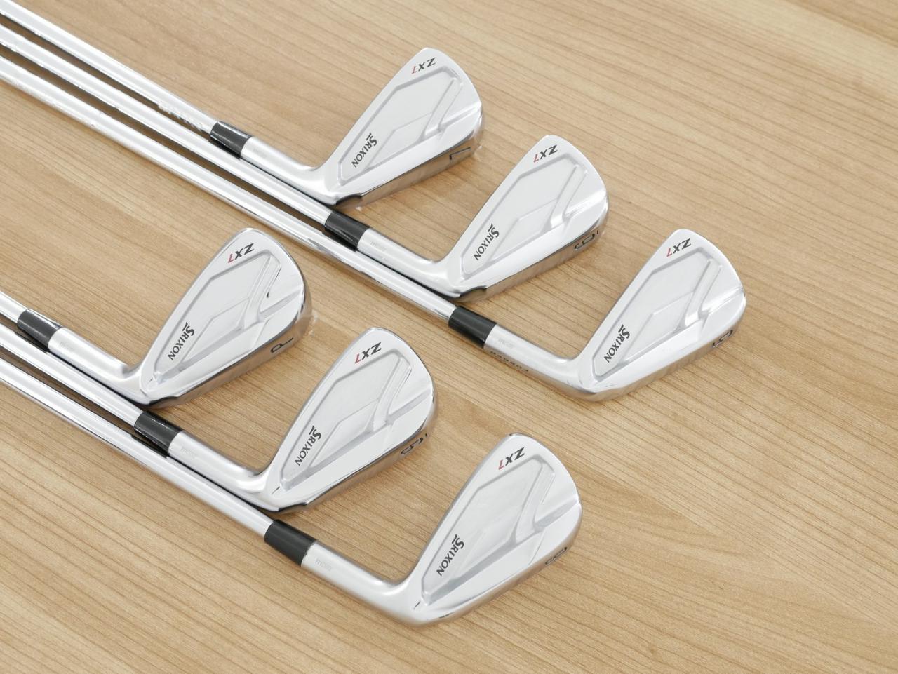 Iron set : Other Brand : ชุดเหล็ก Srixon ZX7 Forged (รุ่นปี 2021) มีเหล็ก 5-Pw (6 ชิ้น) ก้านเหล็ก NS Pro Modus 105 Flex S