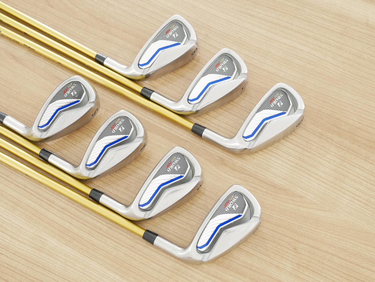 Iron set : Katana : ชุดเหล็ก Katana Sword ATC-589 (ตีง่าย ไกล) มีเหล็ก 6-Pw,Aw,Sw (7 ชิ้น) ก้าน Speeder 589 Flex SR