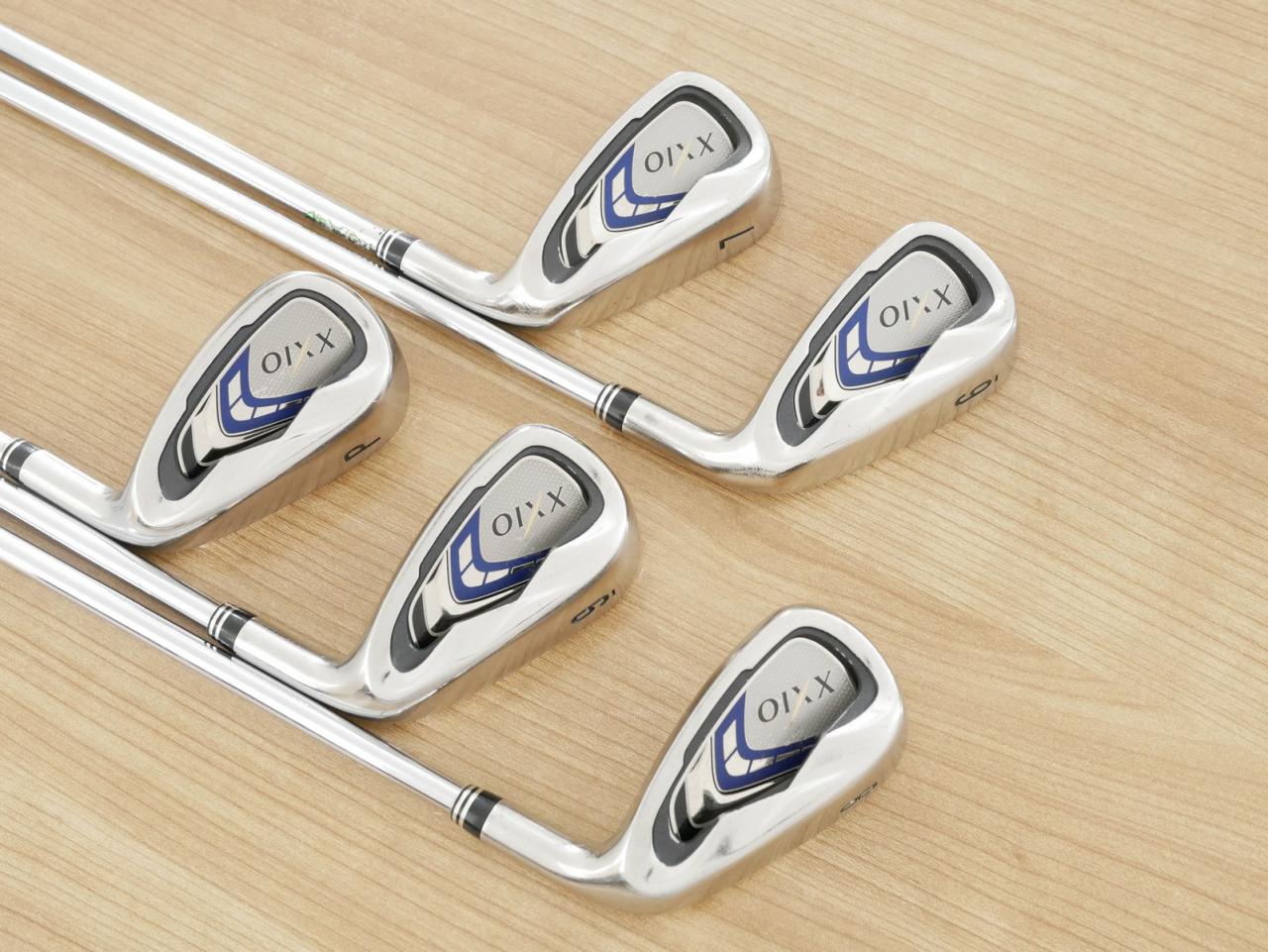 Iron set : XXIO : ชุดเหล็ก XXIO 9 (ตีง่ายมากๆ ปี 2017) มีเหล็ก 6-Pw (5 ชิ้น) ก้านเหล็ก NS Pro 890 DST Flex R