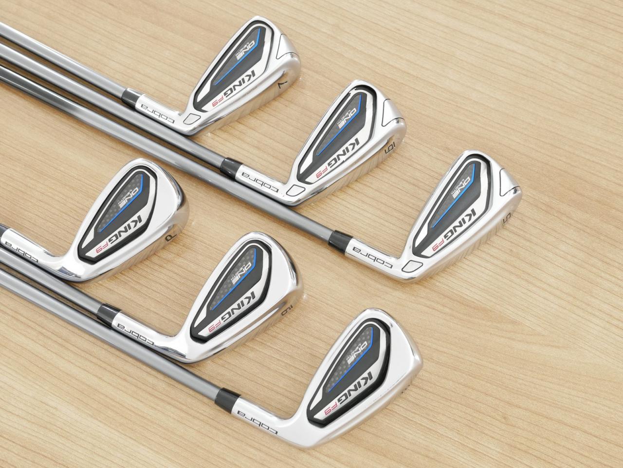 Iron set : Other Brand : ชุดเหล็ก Cobra King F9 One Length (ตวามยาวเท่ากันหมด) มีเหล็ก 5-Pw (6 ชิ้น) ก้านกราไฟต์ Fujikura Speeder Evolution Flex R