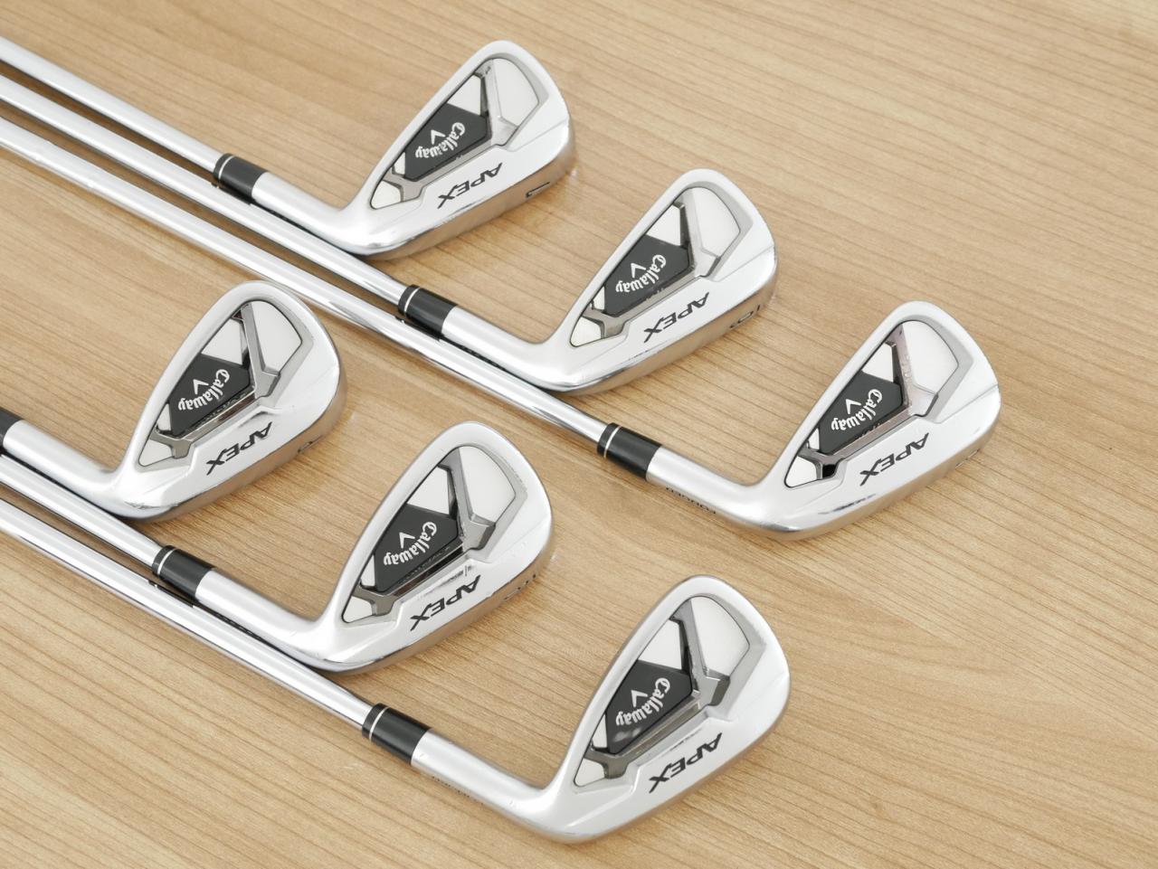 Iron set : Callaway : ชุดเหล็ก Callaway APEX Forged (รุ่นปี 2022) มีเหล็ก 5-Pw (6 ชิ้น) ก้านเหล็ก NS Pro 950 NEO Flex S