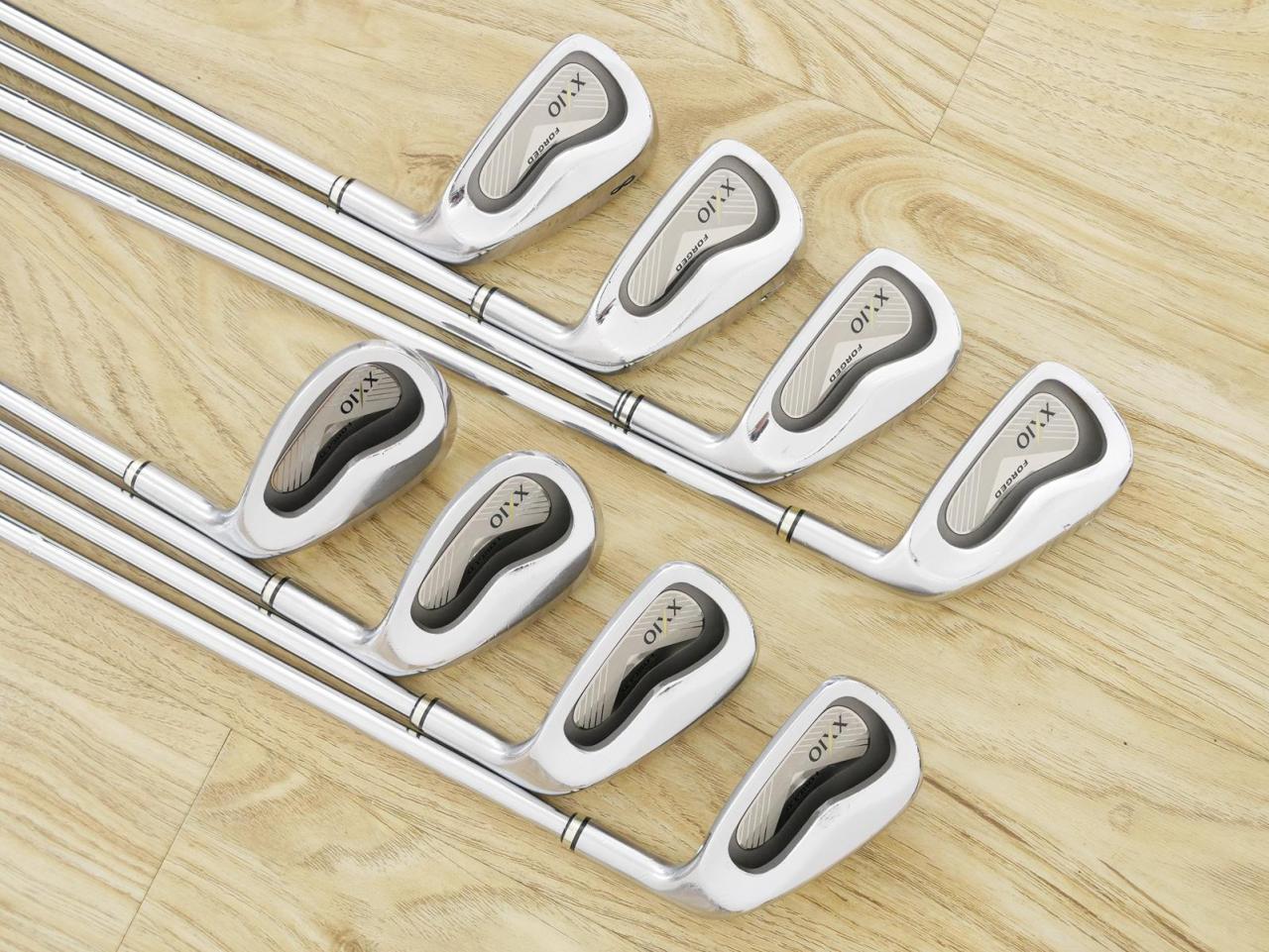 Iron set : XXIO : ชุดเหล็ก XXIO Forged มีเหล็ก 5-Pw,Aw,Sw (8 ชิ้น) ก้านเหล็ก NS Pro 950 Flex R