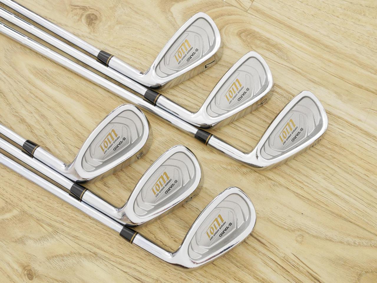 Iron set : Other Brand : ชุดเหล็ก S-Yard U.101 (Forged) มีเหล็ก 5-Pw (6 ชิ้น) ก้านเหล็ก KBS Tour Flex S