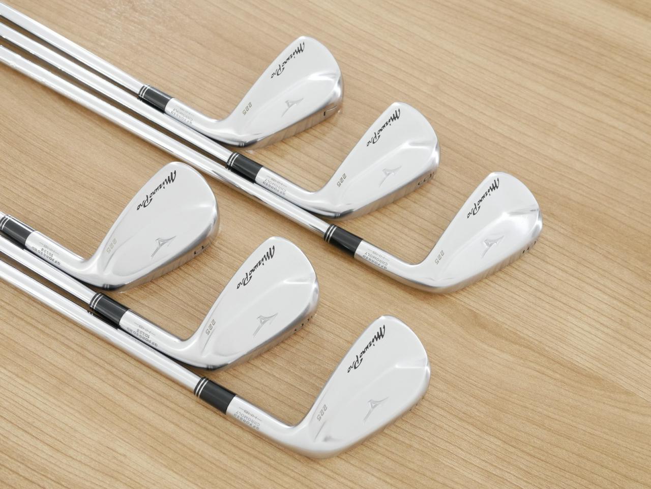 Iron set : Mizuno : ชุดเหล็ก Mizuno Pro 225 Forged (ปี 2023 นุ่ม แน่น ระยะดี) มีเหล็ก 5-Pw (6 ชิ้น) ก้านเหล็ก NS Pro Modus 105 Flex S