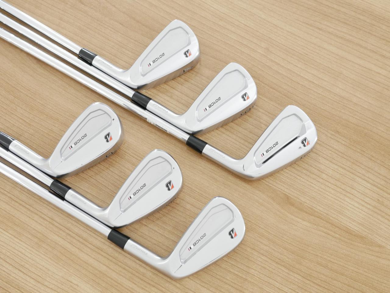 Iron set : Bridgestone : ชุดเหล็ก Bridgestone Tour B 201CB Forged (รุ่นปี 2021 นุ่ม แน่น คม) มีเหล็ก 5-Pw (6 ชิ้น) ก้านเหล็ก NS Pro Modus 105 Flex S