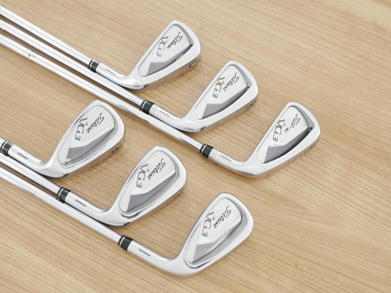Iron set : Titleist : ชุดเหล็ก Titleist VG3 Forged (Japan Spec.) มีเหล็ก 5-Pw (6 ชิ้น) ก้านเหล็ก Dynamic Gold S200