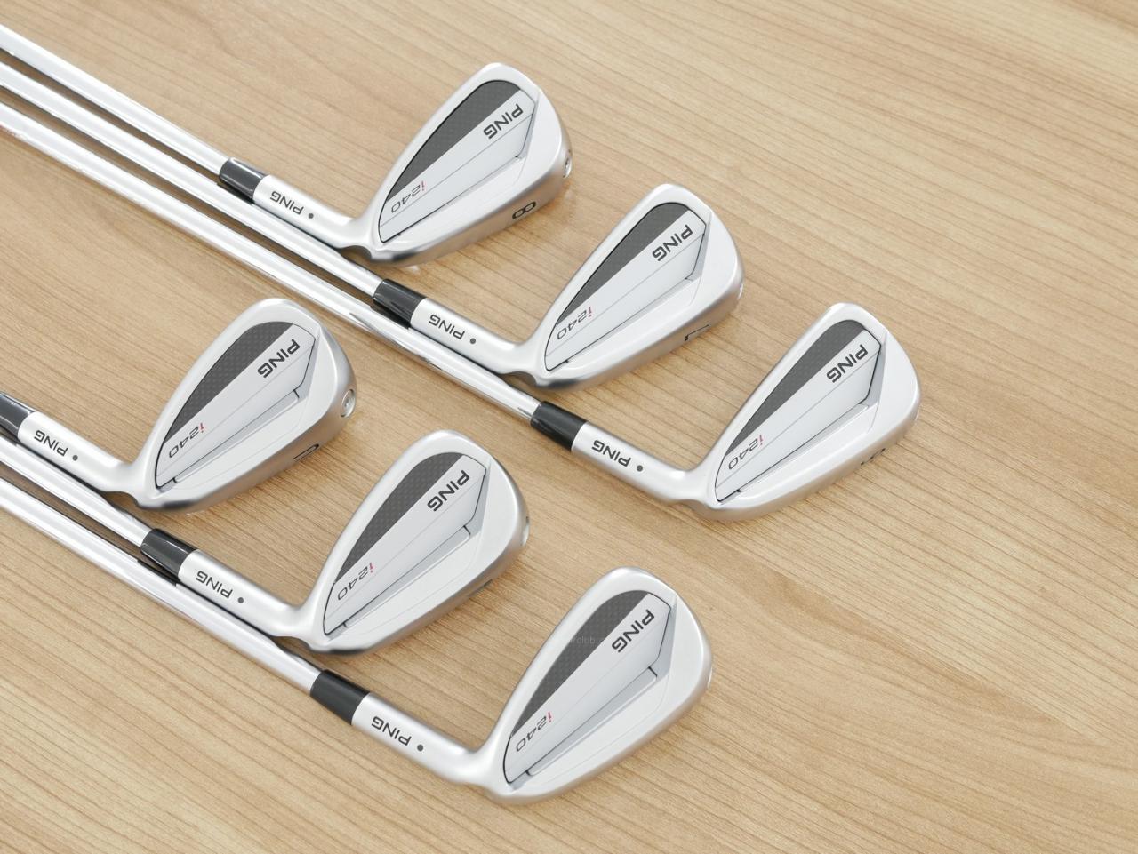 Iron set : Ping : ชุดเหล็ก Ping i240 (รุ่นล่าสุด ออกปี 2025) มีเหล็ก 6-Pw,Aw (6 ชิ้น) ก้านเหล็ก NS Pro Modus 115 Flex S
