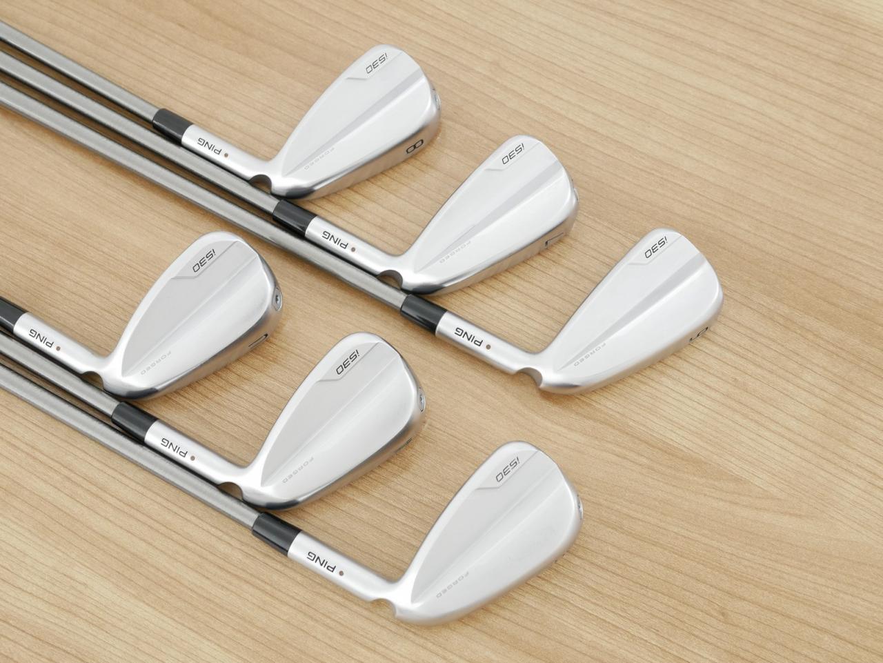 Iron set : Ping : ชุดเหล็ก Ping i530 Forged (รุ่นล่าสุด ออกปี 2024) มีเหล็ก 6-Pw,Aw (6 ชิ้น) ก้าน Steelfiber i95 cw Flex R