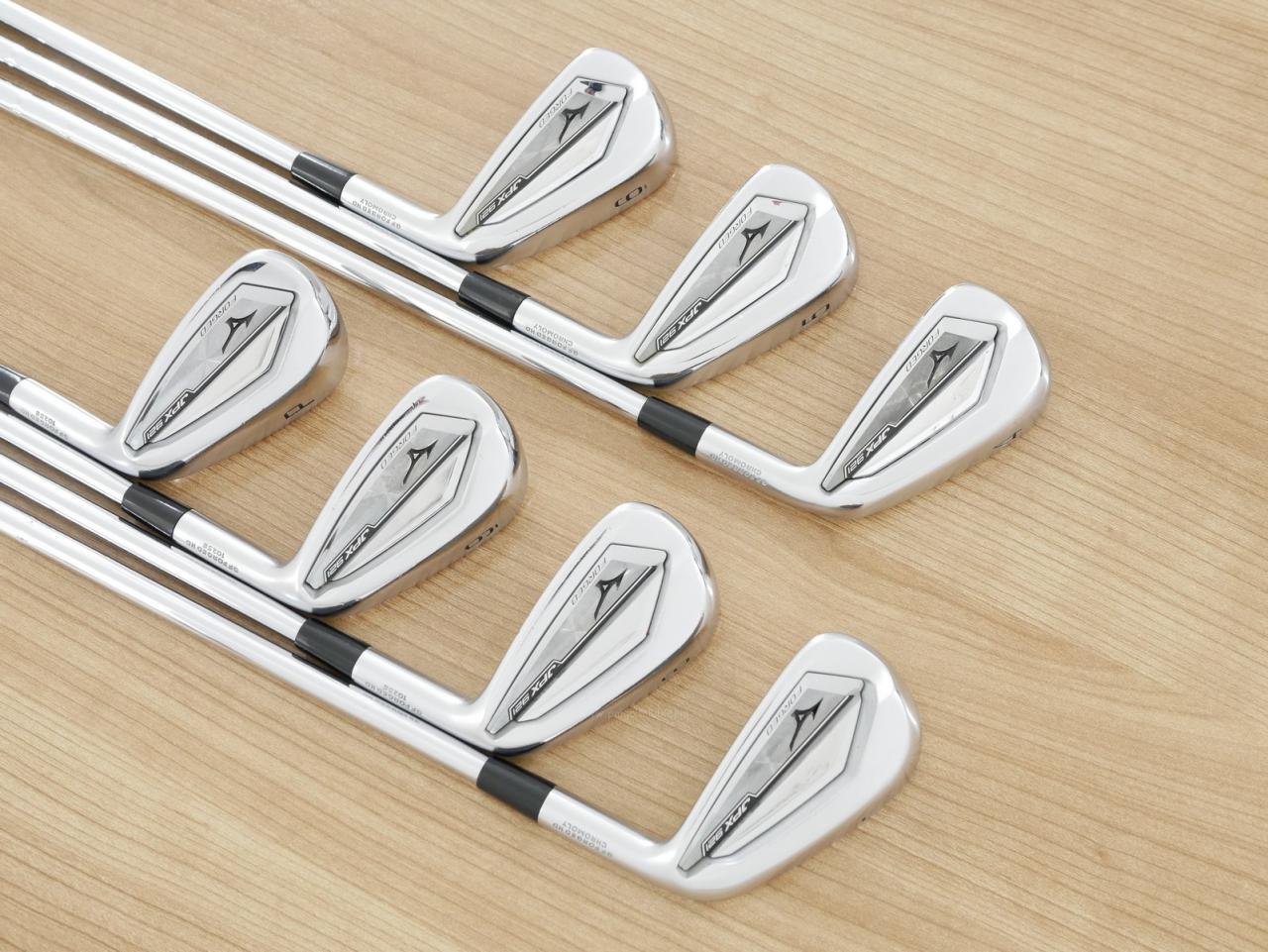 Iron set : Mizuno : ชุดเหล็ก Mizuno JPX 921 Forged (ปี 2022 ตัวท๊อป นุ่ม แน่น) มีเหล็ก 4-Pw (7 ชิ้น) ก้านเหล็ก NS Pro Modus 105 Flex S