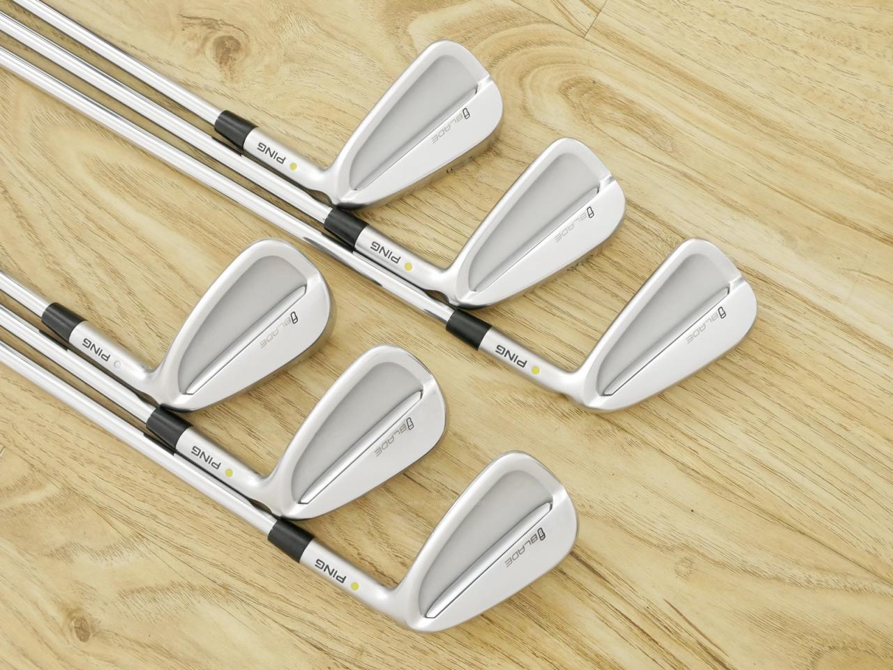 Iron set : Ping : ชุดเหล็ก Ping iBlade (ปี 2018) มีเหล็ก 5-Pw (6 ชิ้น) ก้านเหล็ก Dynamic Gold 95 VSS R300