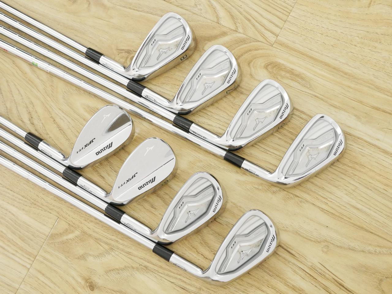 Iron set : Mizuno : ชุดเหล็ก Mizuno JPX FT-1 Forged มีเหล็ก 5-Pw,Aw,Sw (8 ชิ้น) ก้านเหล็ก NS Pro Modus 105 Flex S