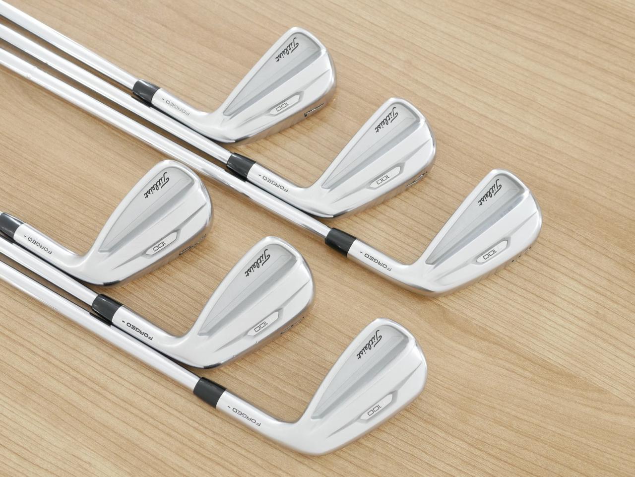 Iron set : Titleist : ชุดเหล็ก Titleist T100 Forged (รุ่นปี 2022) มีเหล็ก 5-Pw (6 ชิ้น) ก้านเหล็ก AMT Tour White S200