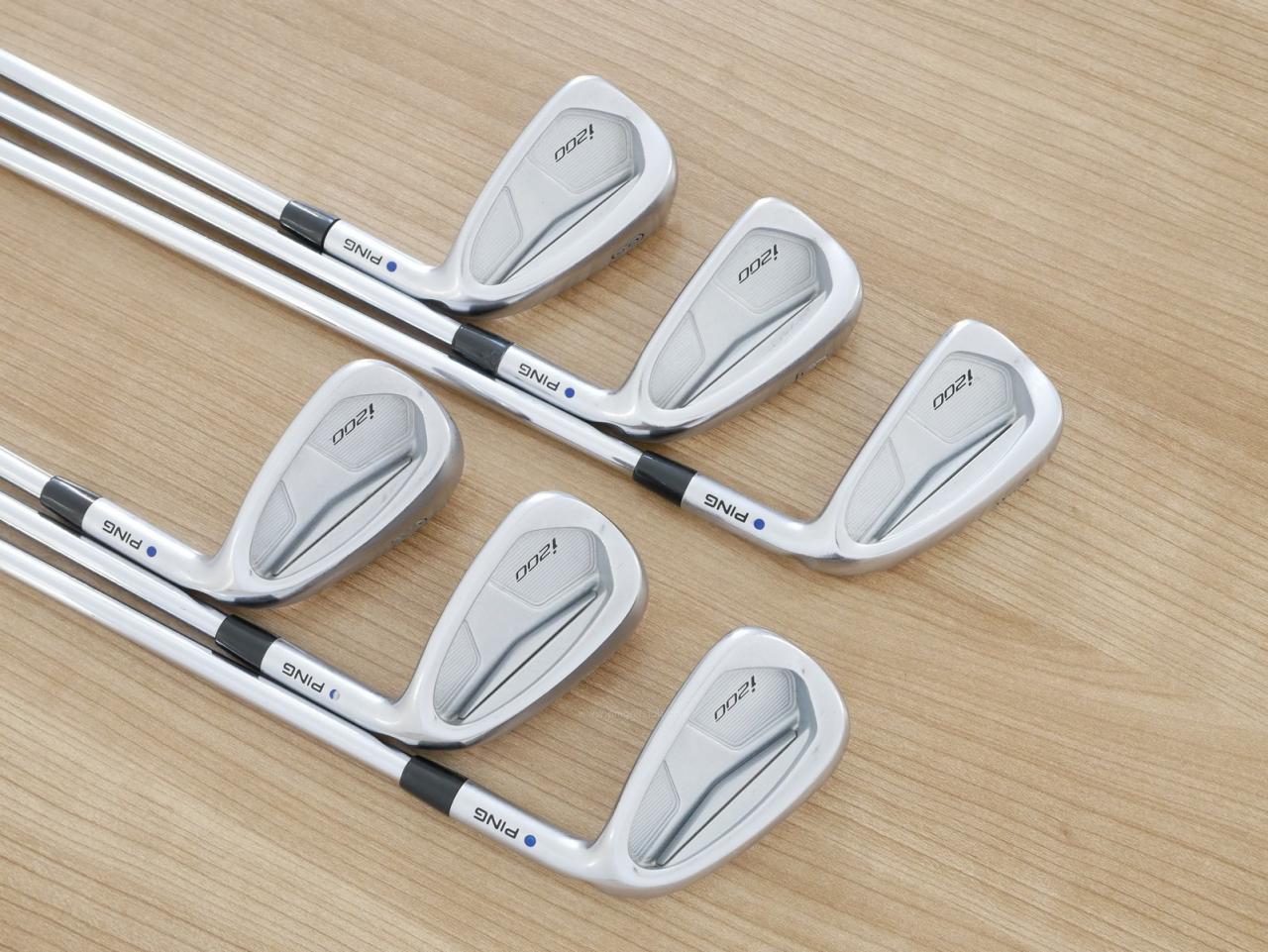 Iron set : Ping : ชุดเหล็ก Ping i200 มีเหล็ก 6-Pw,Aw (6 ชิ้น) ก้านเหล็ก Ping AWT 2.0 Lite Flex R