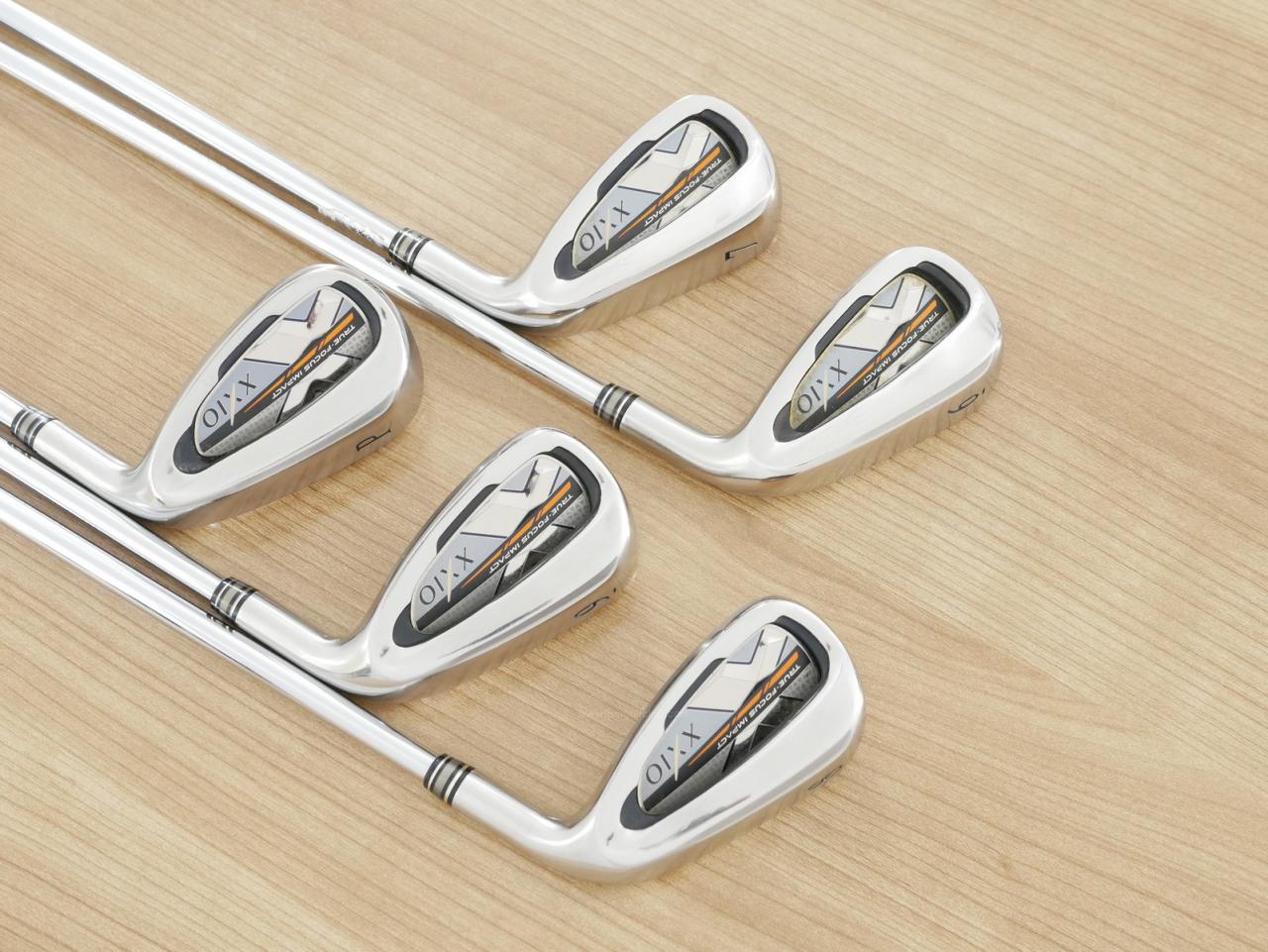 Iron set : XXIO : ชุดเหล็ก XXIO 10 (ปี 2019 ตีง่ายมากๆ ไกลมากๆ) มีเหล็ก 6-Pw (5 ชิ้น) ก้านเหล็ก NS Pro 870 DST Flex R