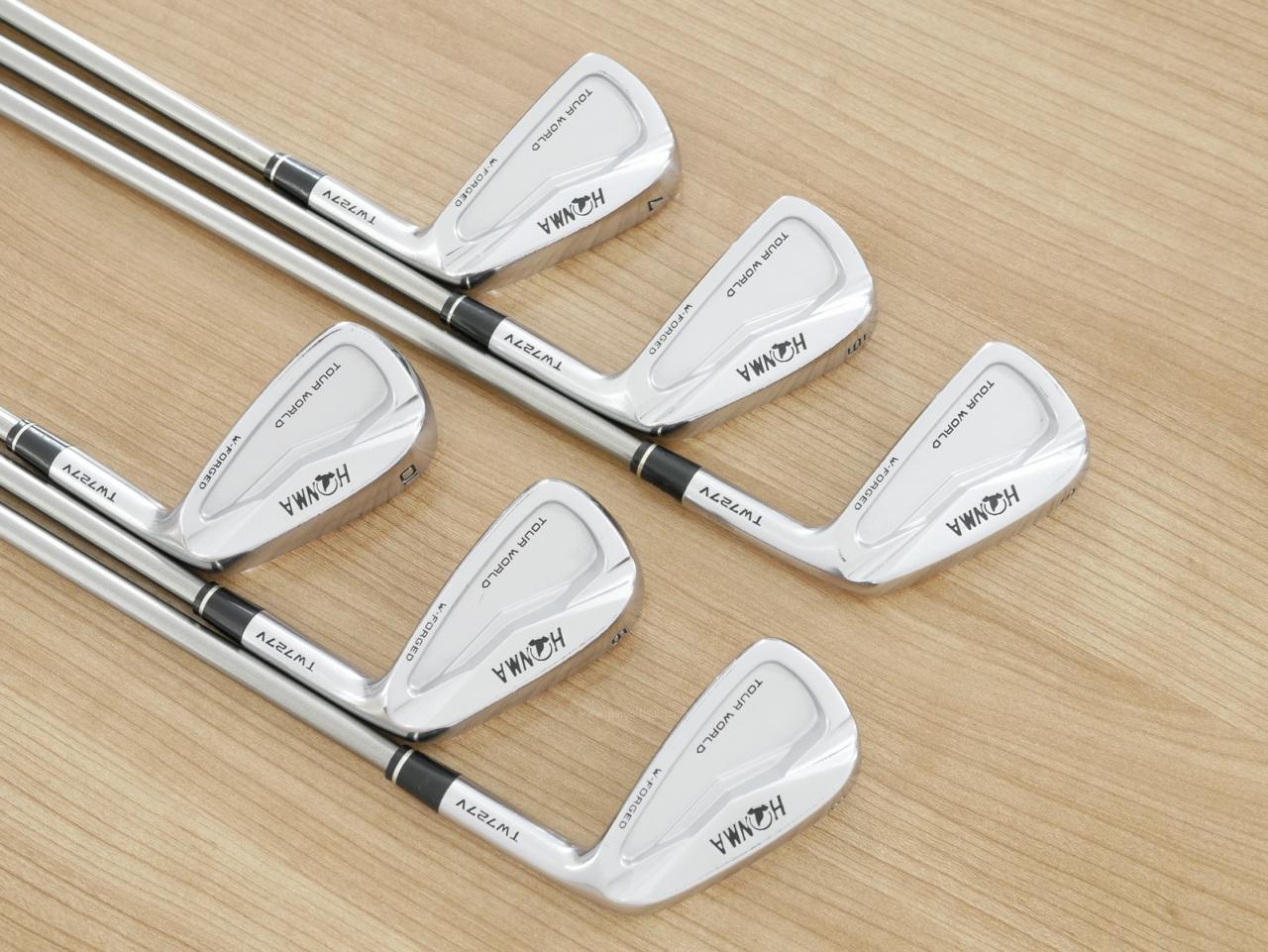 Iron set : Honma : ชุดเหล็ก Honma Tour World TW727V (Forged ออกปี 2016) มีเหล็ก 5-10 (6 ชิ้น) ก้านกราไฟต์ Honma Vizard IB 95 Flex S