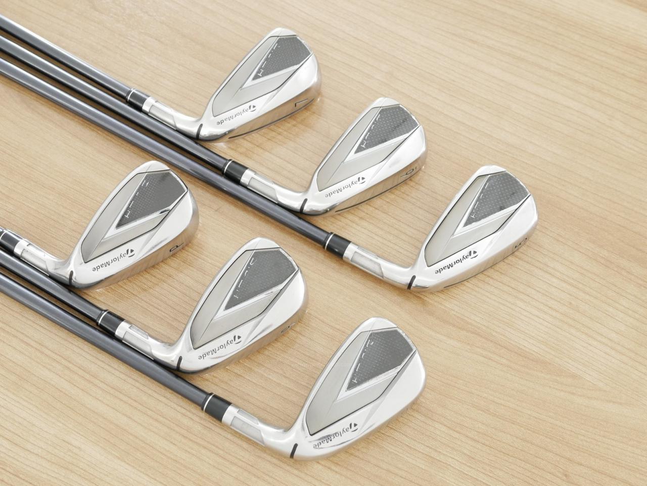 Iron set : Taylormade : ชุดเหล็ก Taylormade Stealth (ออกปี 2022 Japan Spec.) มีเหล็ก 5-Pw (6 ชิ้น) ก้านกราไฟต์ Mitsubishi Tensei TM60 Flex R