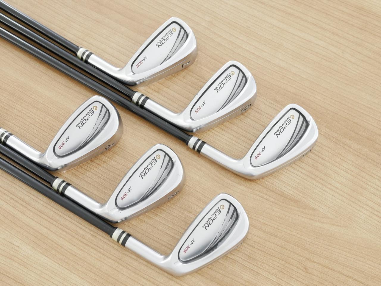 Iron set : Epon : ชุดเหล็ก EPON AF-305 Forged (รุ่นปี 2020) มีเหล็ก 5-Pw (6 ชิ้น) ก้านกราไฟต์ NS Pro GT800 Flex S