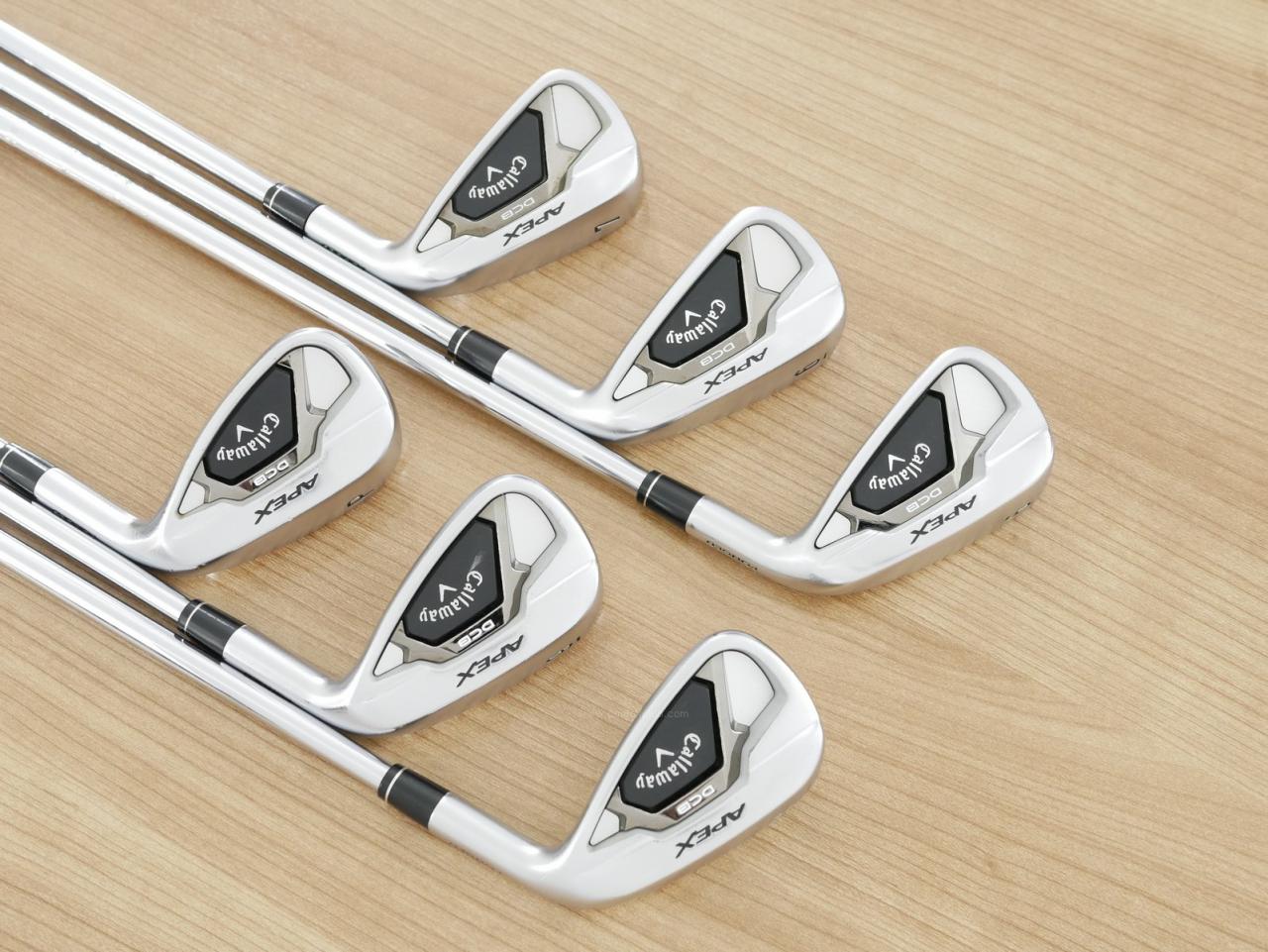 Iron set : Callaway : ชุดเหล็ก Callaway APEX DCB Forged (ปี 2022) มีเหล็ก 5-Pw (6 ชิ้น) ก้านเหล็ก NS Pro 950 Neo Flex S
