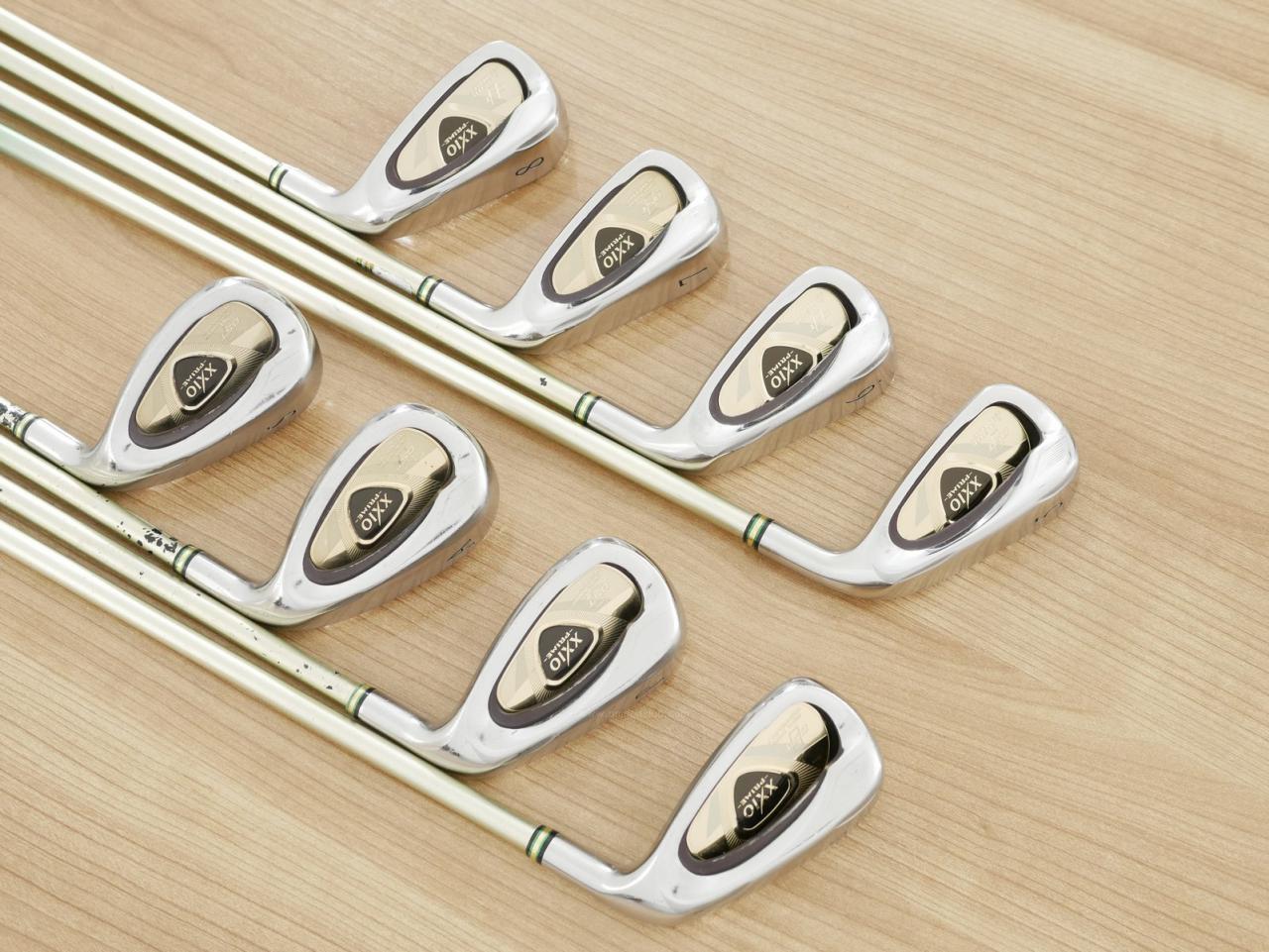 Iron set : XXIO : ชุดเหล็ก XXIO Prime 8 (รุ่นท๊อปสุด ออกปี 2015 ตีง่าย ไกล) มีเหล็ก 5-Pw,Aw,Sw (8 ชิ้น) ก้านกราไฟต์ SP-800 Flex SR