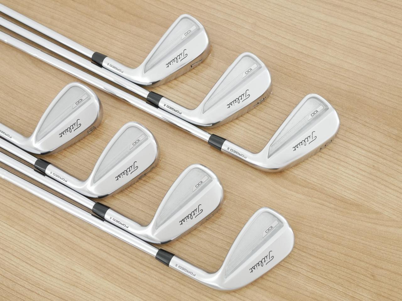 Iron set : Titleist : ชุดเหล็ก Titleist T100 Forged (รุ่นปี 2022) มีเหล็ก 5-Pw,50 (7 ชิ้น) ก้านเหล็ก Dynamic Gold EX Weight Lock Tour Issue S200