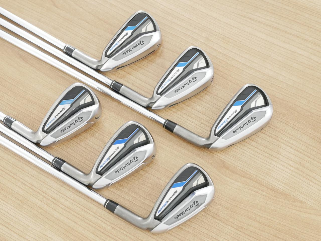 Iron set : Taylormade : ชุดเหล็ก Taylormade SpeedBlade มีเหล็ก 5-Pw (6 ชิ้น) ก้านเหล็ก KBS C-Taper 90 Flex S