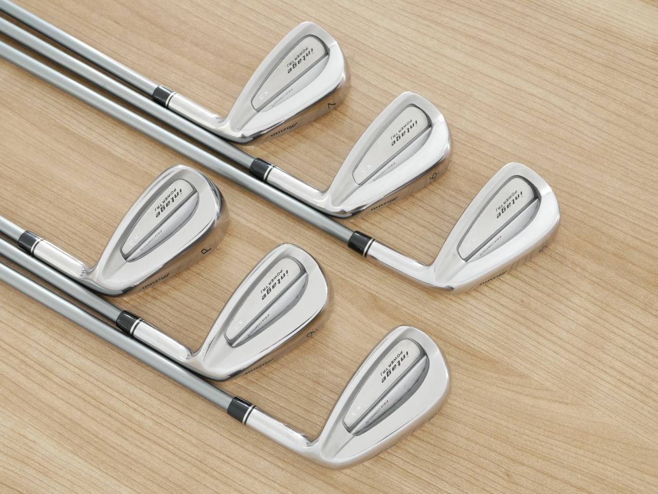Iron set : Mizuno : ชุดเหล็ก Mizuno Intage X3 Titanium (รุ่นท๊อป ใบใหญ่ ตีไกลมาก) มีเหล็ก 5-Pw (6 ชิ้น) ก้านกราไฟต์ Flex R