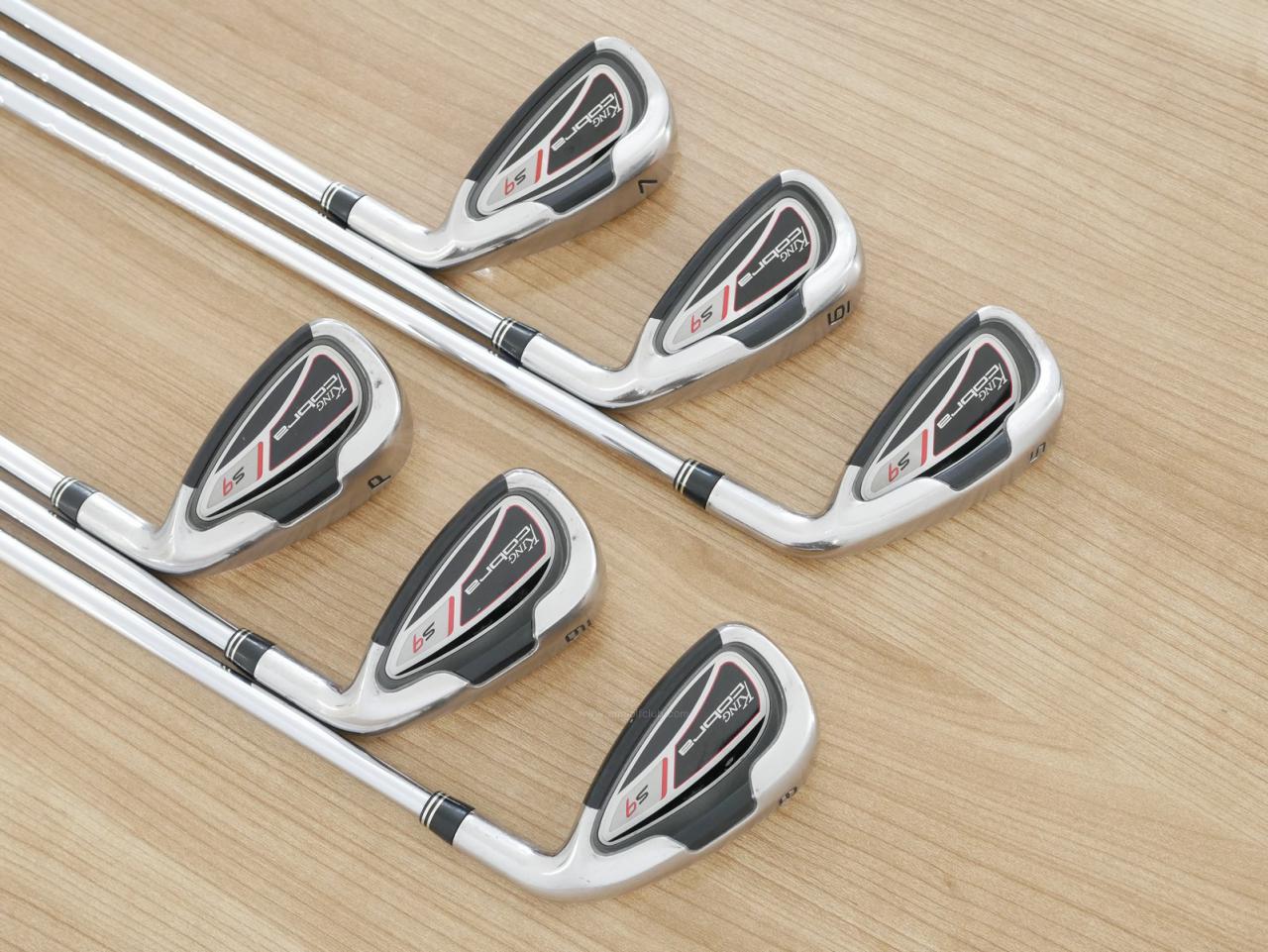 Iron set : Other Brand : ชุดเหล็ก King Cobra S9 (ใบใหญ่ ตีง่ายมาก) มีเหล็ก 5-Pw (6 ชิ้น) ก้านเหล็ก NS Pro 900 Flex S