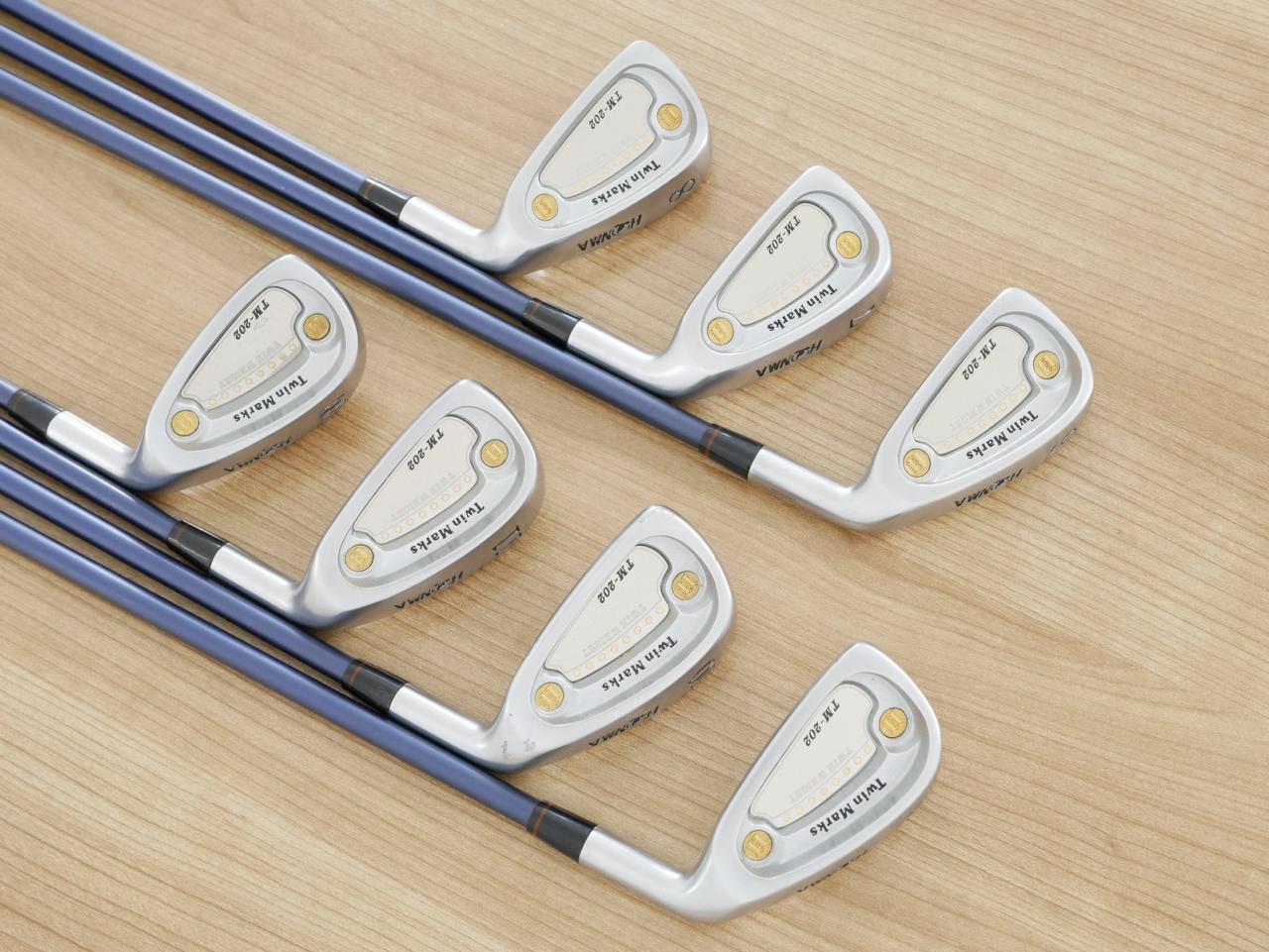 Iron set : Honma : ชุดเหล็ก Honma TwinMarks TM-202 มีเหล็ก 6-11,Sw (7 ชิ้น) ก้านกราไฟต์ Flex R