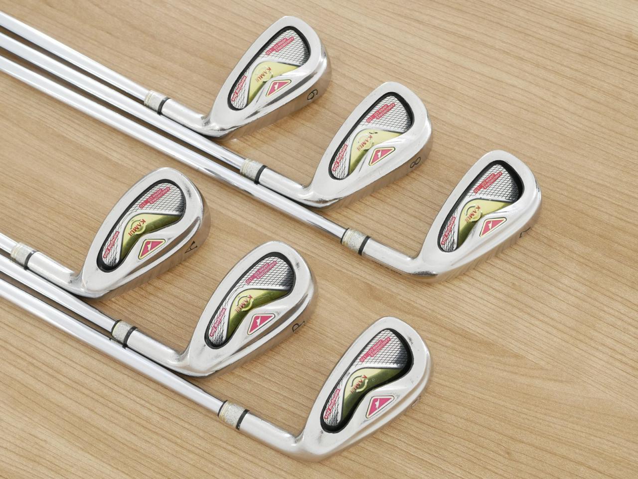 Iron set : Kamuiworks : ชุดเหล็ก Kamuiworks ST PC Maraging Face (หน้าเด้งสุดๆ ตีไกลมาก) มีเหล็ก 7-10,Pw,Aw (6 ชิ้น) ก้านเหล็ก NS Pro Modus 120 Flex S