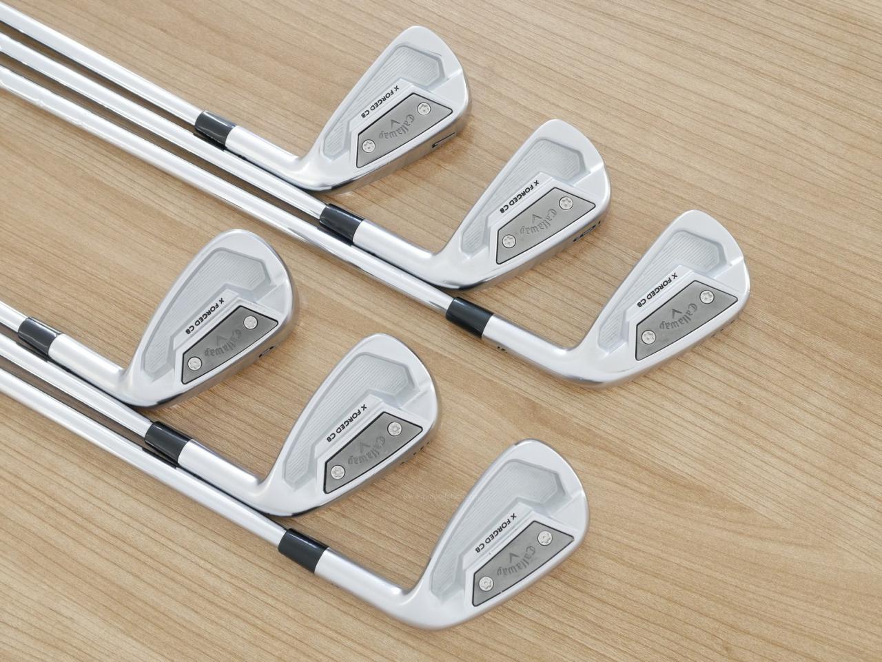 Iron set : Callaway : ชุดเหล็ก Callaway X Forged CB (รุ่นปี 2022) มีเหล็ก 5-Pw (6 ชิ้น) ก้านเหล็ก NS Pro 950 NEO Flex S