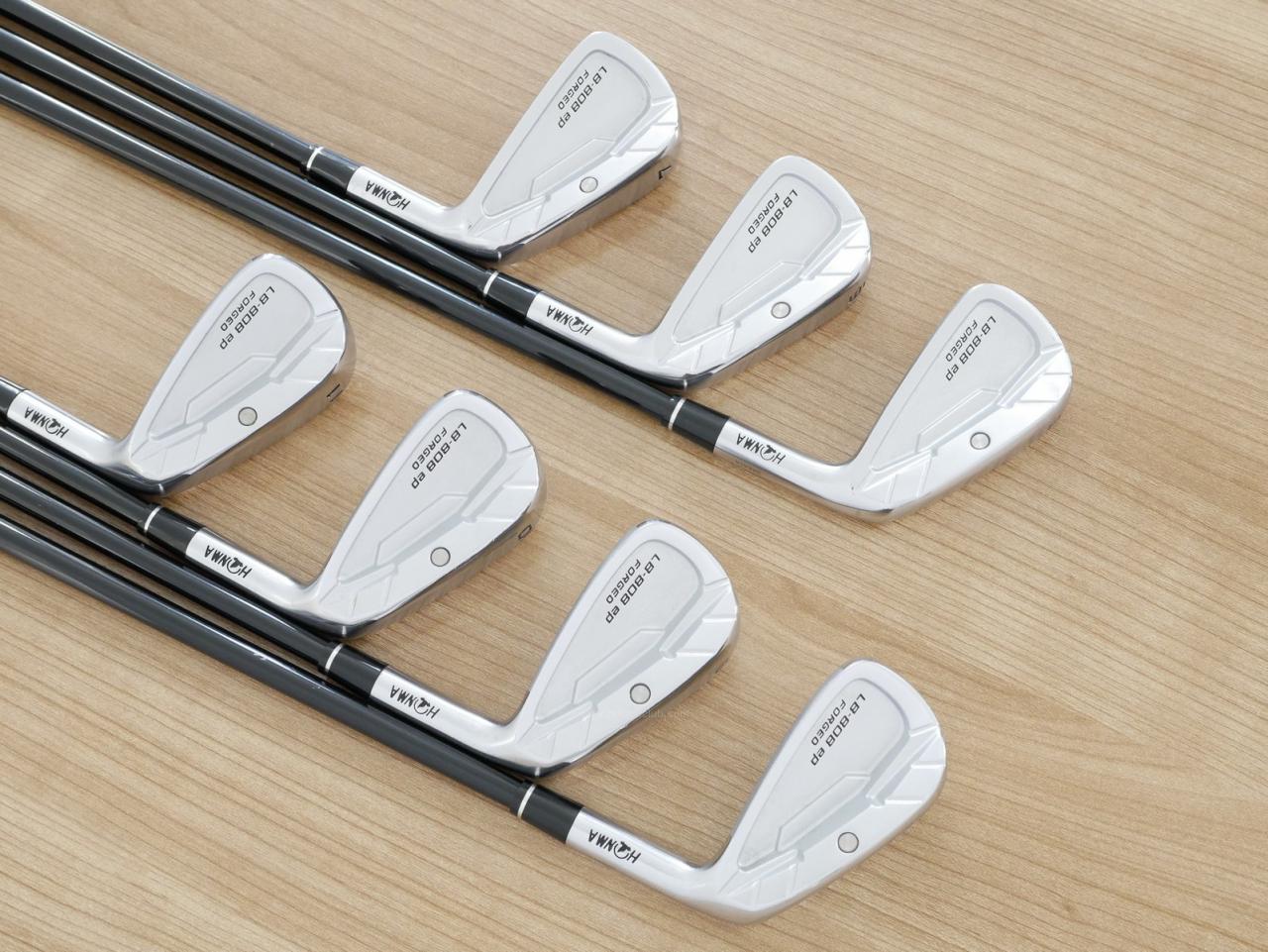 Iron set : Honma : ชุดเหล็ก Honma LB-808 EP Forged (นุ่มมากๆ) มีเหล็ก 5-11 (7 ชิ้น) ก้านกราไฟต์ Honma Vizard 53 Flex S