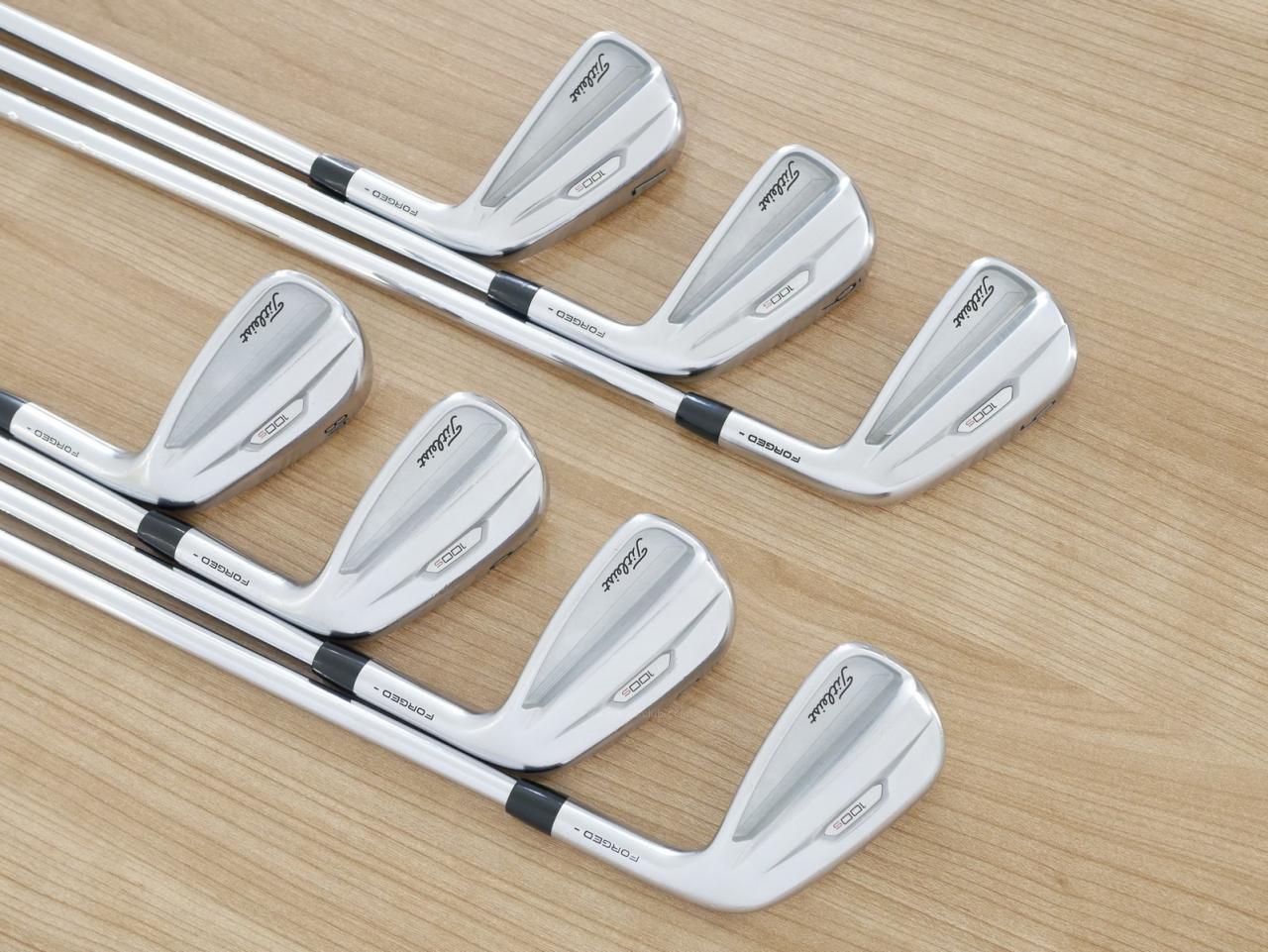 Iron set : Titleist : ชุดเหล็ก Titleist T100S Forged (รุ่นปี 2022) มีเหล็ก 5-Pw,48 (7 ชิ้น) ก้านเหล็ก NS Pro 105T Flex S