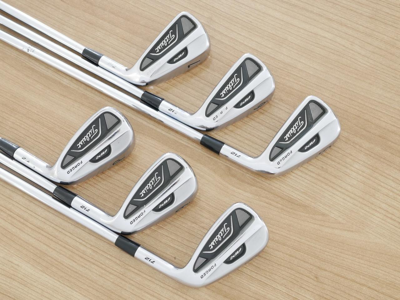 Iron set : Titleist : ชุดเหล็ก Titleist AP2 712 Forged มีเหล็ก 5-Pw (6 ชิ้น) ก้านเหล็ก Dynamic Gold S200