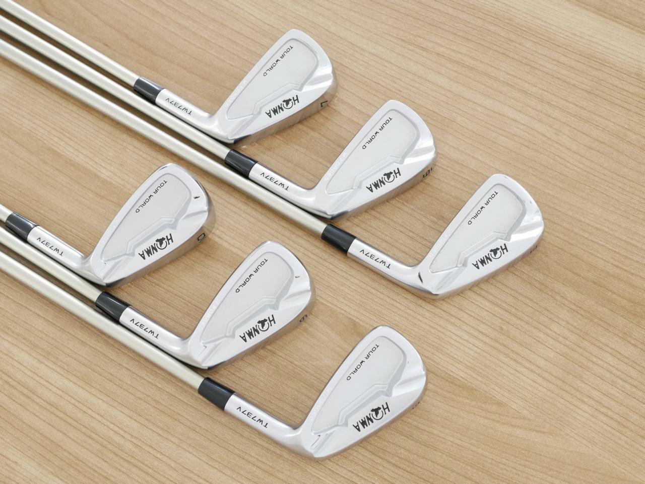 Iron set : Honma : ชุดเหล็ก Honma Tour World TW737v Forged (ออกปี 2017) มีเหล็ก 5-10 (6 ชิ้น) ก้านกราไฟต์ Honma VIZARD I70 Flex S