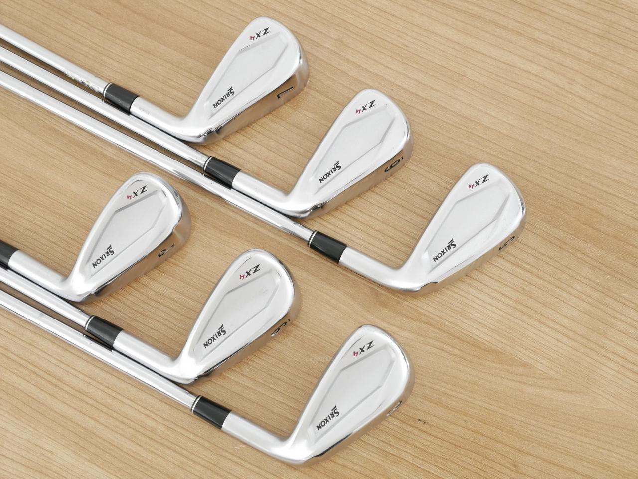 Iron set : Other Brand : ชุดเหล็ก Srixon ZX4 Face Forged (รุ่นปี 2021 ตีง่าย ไกล) มีเหล็ก 5-Pw (6 ชิ้น) ก้านเหล็ก NS Pro 950 NEO Flex S
